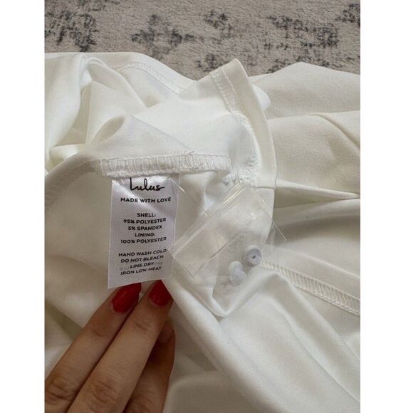 Lulus Feeling of Forever White Sleeveless Mermaid Maxi Wedding Dress NWT Medium - Picture 8 of 8